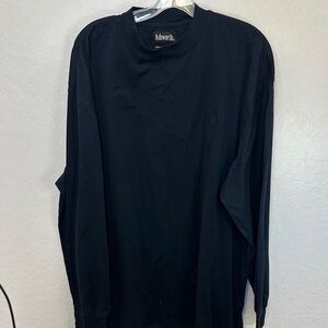 Ashworth navy blue Long Sleeve Crewneck Shirt Men's XL cotton sweatshirt pull on